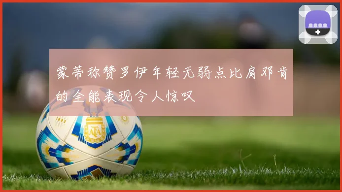 蒙蒂称赞罗伊年轻无弱点比肩邓肯的全能表现令人惊叹